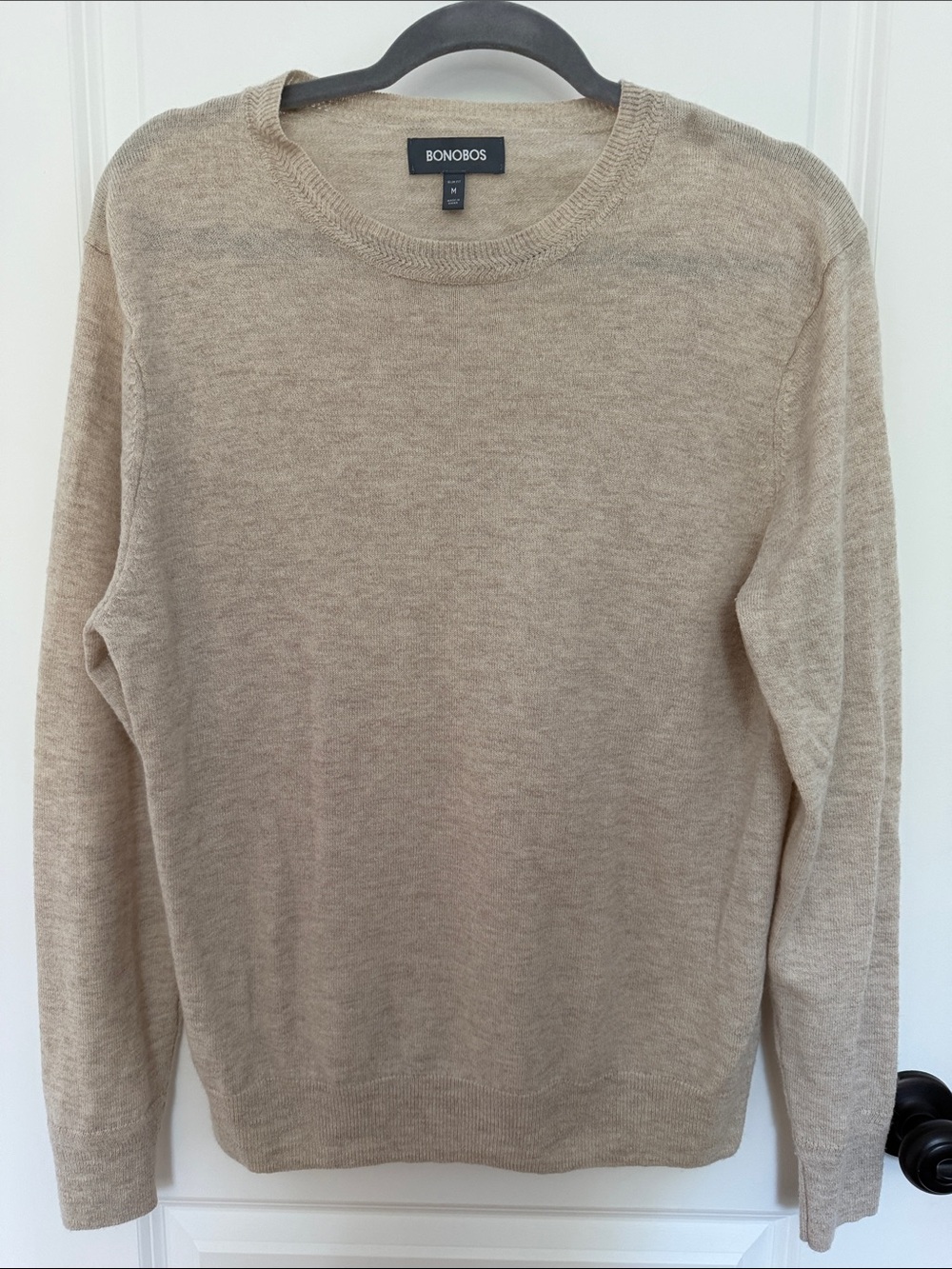 Bonobos Crewneck Sweater in Beige